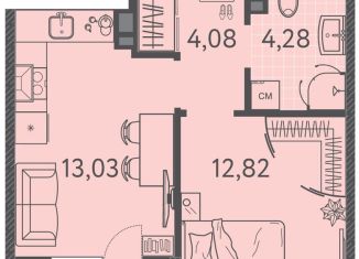 Продам 1-ком. квартиру, 36.1 м2, Краснодар, Прикубанский округ