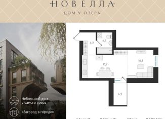 Продается квартира студия, 34.8 м2, Новосибирск