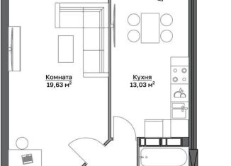 Продаю 1-комнатную квартиру, 50.1 м2, Пермь, Мотовилихинский район, Пушкарская улица, 142А