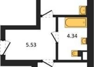 Продажа однокомнатной квартиры, 44.1 м2, Воронежская область, Кленовая улица, 3