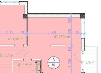 Продам 1-ком. квартиру, 63 м2, Дагестан, улица Головная Нефтекачка, 3А