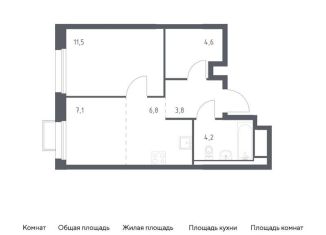 Продаю 1-ком. квартиру, 38 м2, Владивосток, улица Сабанеева, 1.1