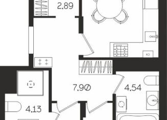 Продаю 2-комнатную квартиру, 65.2 м2, Тула