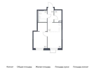 Продается 1-комнатная квартира, 38.6 м2, Владивосток, улица Сабанеева, 1.2