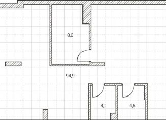 3-ком. квартира на продажу, 114.9 м2, Тюменская область, Первомайская улица, 1Аблок2