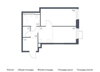 Продаю 1-комнатную квартиру, 40 м2, Владивосток, Первореченский район, улица Сабанеева, 1.2