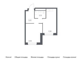 Продается однокомнатная квартира, 33.2 м2, Балашиха, улица Бояринова, 36