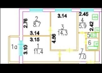 Продаю 3-комнатную квартиру, 50.2 м2, Москва, Краснодарская улица, 20/1