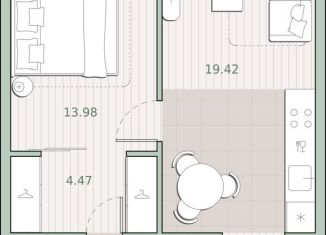 Продаю 1-комнатную квартиру, 47.5 м2, Москва, ЗАО