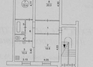 Продаю трехкомнатную квартиру, 81 м2, Челябинск, улица Барбюса, 33