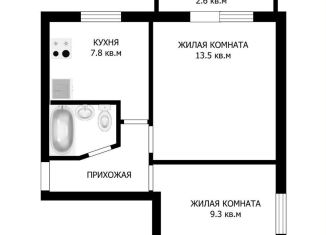 Продаю 2-ком. квартиру, 36 м2, Коми, проезд Дружбы, 14