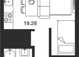 Продам квартиру студию, 27.9 м2, Тульская область