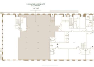 Помещение свободного назначения на продажу, 767.6 м2, Москва, метро Маяковская, 1-я Тверская-Ямская улица, 2