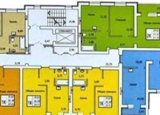 1-ком. квартира на продажу, 39 м2, Саратов, проспект Энтузиастов, 2