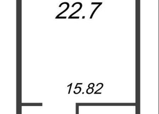 Продажа квартиры студии, 22.7 м2, Санкт-Петербург, метро Улица Дыбенко, проспект Большевиков, уч3