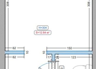 Продажа квартиры студии, 16 м2, рабочий посёлок Малаховка, Спортивная улица, 7