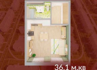 Продажа 3-ком. квартиры, 83.7 м2, Кемерово, Солнечный бульвар, 23к2