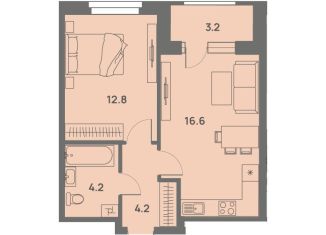 Продам 2-ком. квартиру, 39.4 м2, Пермский край