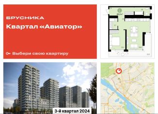 Продажа однокомнатной квартиры, 69 м2, Новосибирск, Заельцовский район, улица Аэропорт, 88