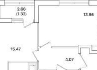 Продается 1-комнатная квартира, 38.1 м2, Санкт-Петербург, метро Гражданский проспект