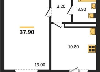 Продается 1-ком. квартира, 37.9 м2, Воронеж, улица Шидловского, 28, Левобережный район