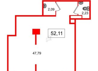 Помещение свободного назначения на продажу, 52.11 м2, посёлок Шушары, Пулковское шоссе, 110