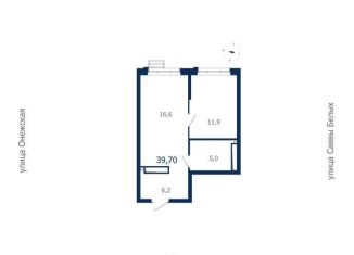 Продаю 1-ком. квартиру, 39.7 м2, Екатеринбург, Октябрьский район