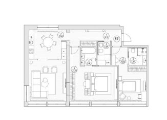 Продается 2-ком. квартира, 113 м2, Москва, улица Верхняя Масловка, 20с1, САО