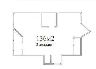 Продам 3-ком. квартиру, 137 м2, Омск, улица 10 лет Октября, 43/1