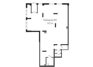 Продажа помещения свободного назначения, 167.1 м2, Челябинск, Калининский район, улица Университетская Набережная, 49