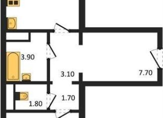 Продается 1-комнатная квартира, 49.5 м2, Воронеж, Центральный район, улица Загоровского, 9/1