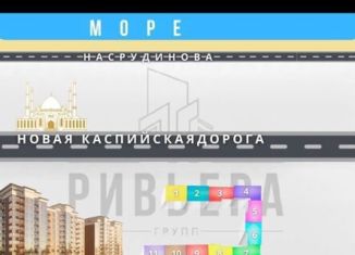 Продаю однокомнатную квартиру, 40 м2, Махачкала, Ленинский район, Маковая улица, 9