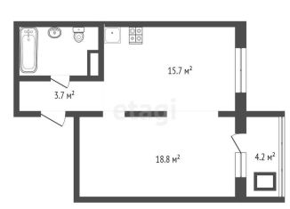 Продается 1-ком. квартира, 47.2 м2, Новосибирск, метро Заельцовская, Игарская улица, 5