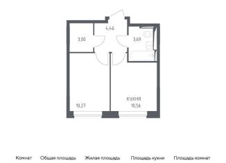 Продается 1-комнатная квартира, 31.8 м2, Москва, улица Логинова, 1к2