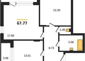 Продается 2-ком. квартира, 67.8 м2, Воронеж, Левобережный район, Ленинский проспект, 108А