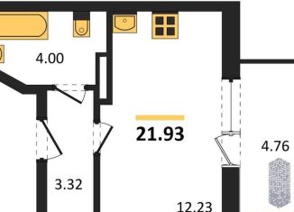 Квартира на продажу студия, 21.9 м2, Воронеж, Центральный район