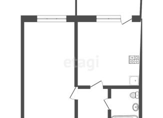 Продаю 1-ком. квартиру, 35.2 м2, Ярославская область, Дядьковская улица, 3к2