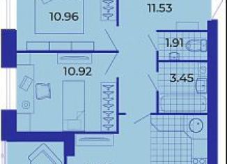 Продам 2-комнатную квартиру, 67.1 м2, Брянск, Советский район, улица имени О.С. Визнюка, 20