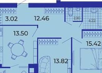 Продажа 2-комнатной квартиры, 71.5 м2, Брянск, Советский район, улица имени О.С. Визнюка, 20