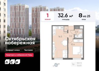 Продаю 1-ком. квартиру, 32.6 м2, Санкт-Петербург, Невский район