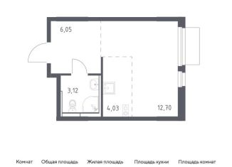 Продаю квартиру студию, 25.9 м2, Мытищи, жилой комплекс Мытищи Парк, к5