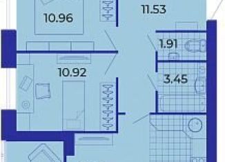 Продажа 2-комнатной квартиры, 67.1 м2, Брянск, Советский район, улица имени О.С. Визнюка, 20