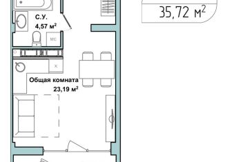 1-ком. квартира на продажу, 35 м2, Севастополь