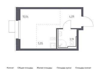 Продается квартира студия, 22.4 м2, Москва, жилой комплекс Квартал Герцена, к1, метро Зябликово