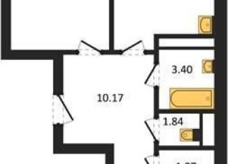 Продается двухкомнатная квартира, 70 м2, Воронеж, Коминтерновский район, улица Славы, 7