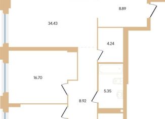 Продам 4-ком. квартиру, 128 м2, Республика Башкортостан, улица Рихарда Зорге, 73/1