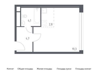 Продается квартира студия, 31.6 м2, Москва, СЗАО, 3-я Хорошёвская улица, 17А