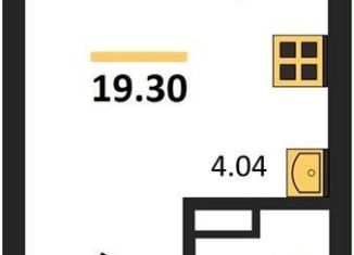 Продаю квартиру студию, 19.3 м2, Воронеж, Левобережный район