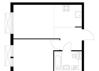 Продам 1-комнатную квартиру, 36 м2, Москва, жилой комплекс Кольская 8, 2.1, метро Свиблово