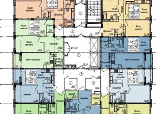 Продажа 2-ком. квартиры, 72.3 м2, Тамбовская область, 1-й Школьный проезд, 7